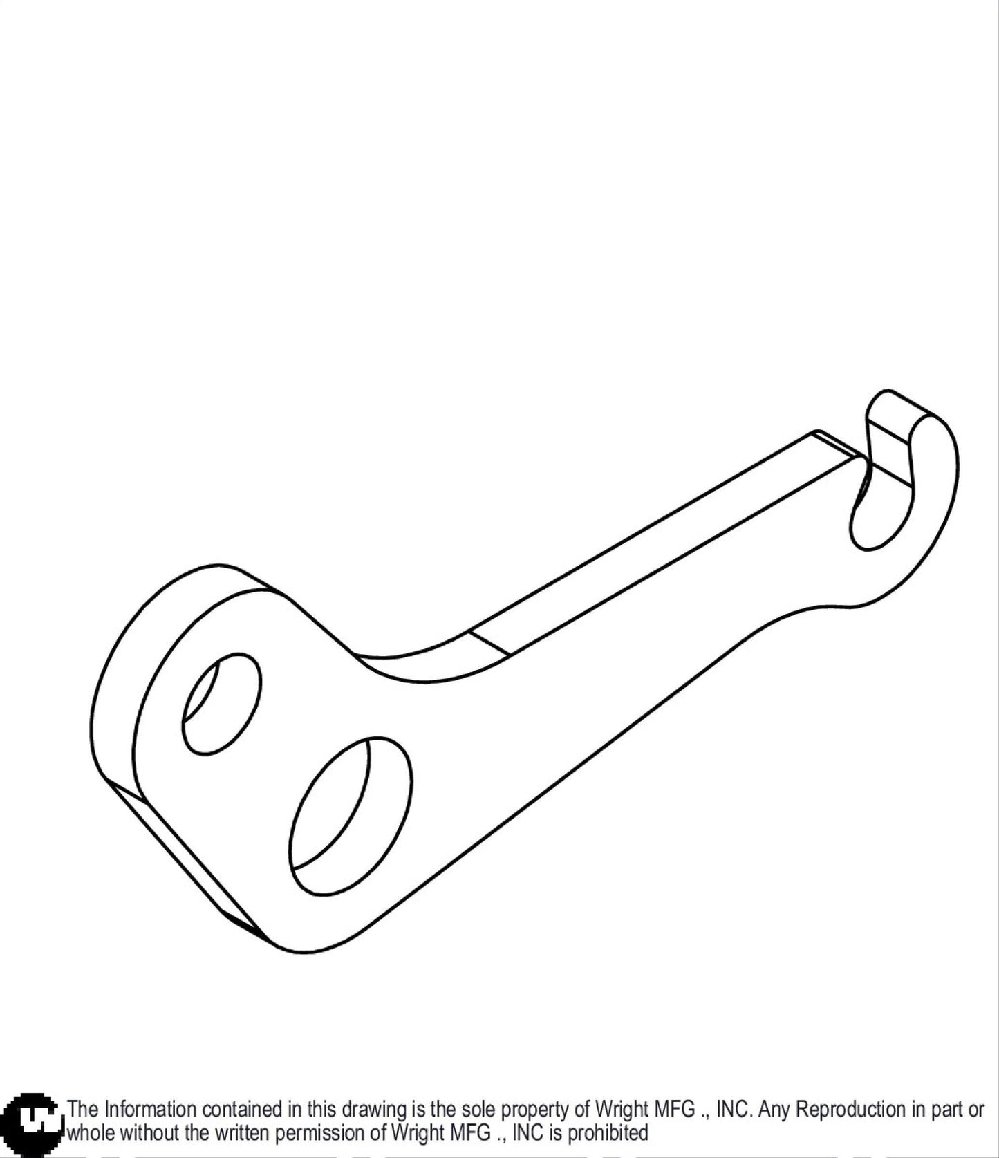 7GA WVHC/WVLC Speed Control Detent Arm 93420174.