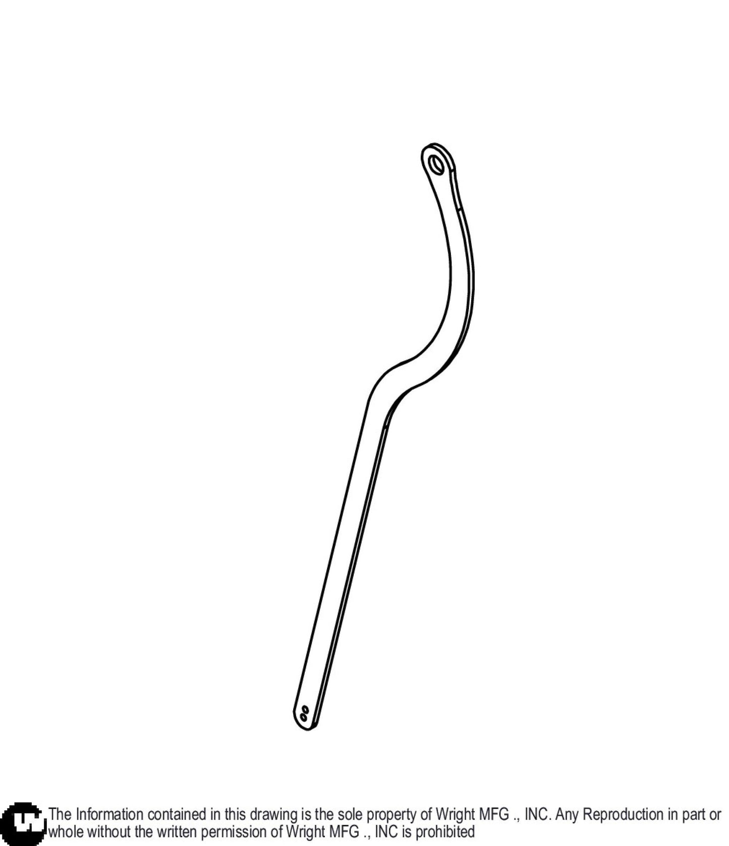 48/52 WSB Brake Pull Bar 93420249.
