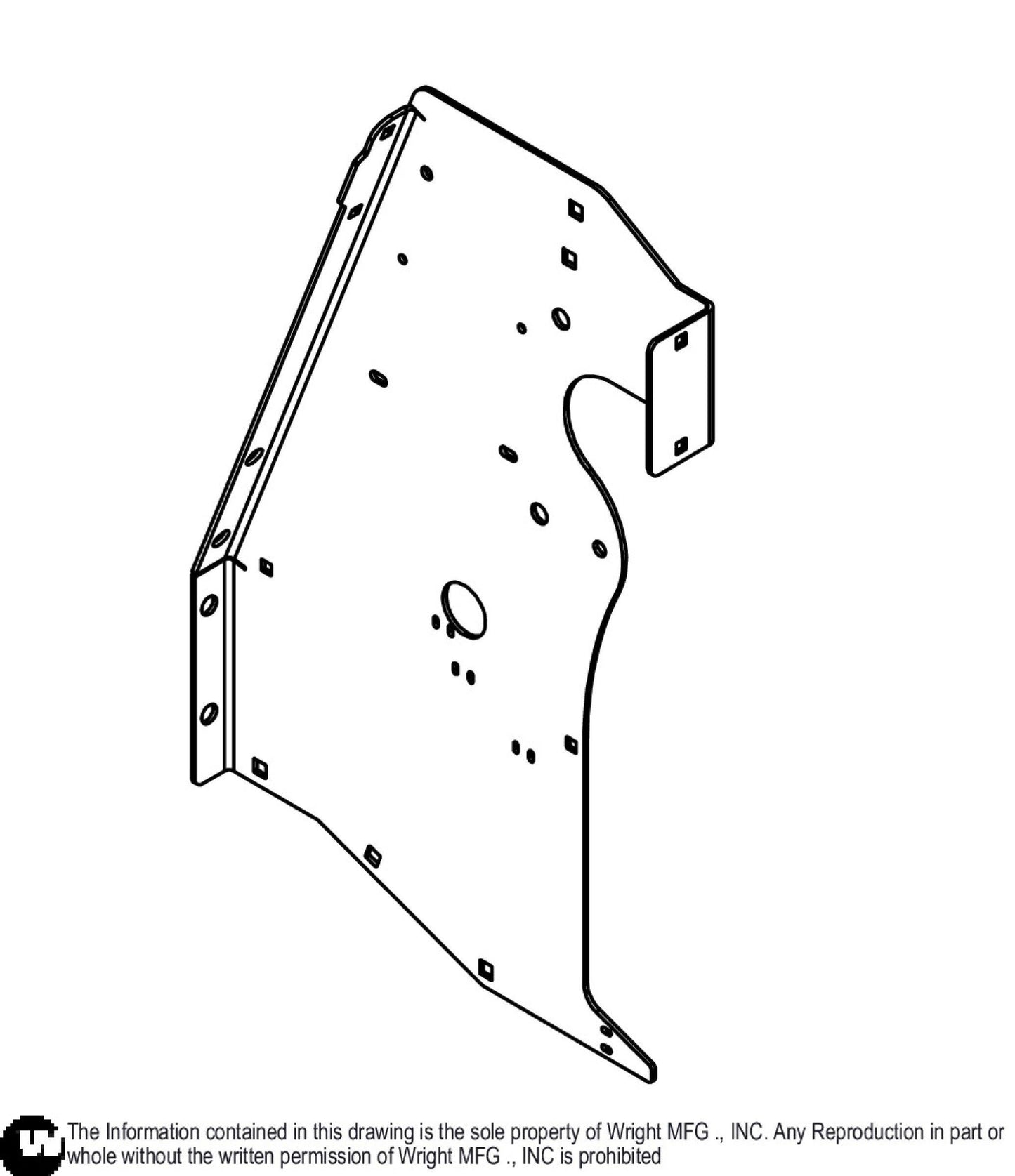 11GA 32/36 WSB Left Upright Side 93420256.