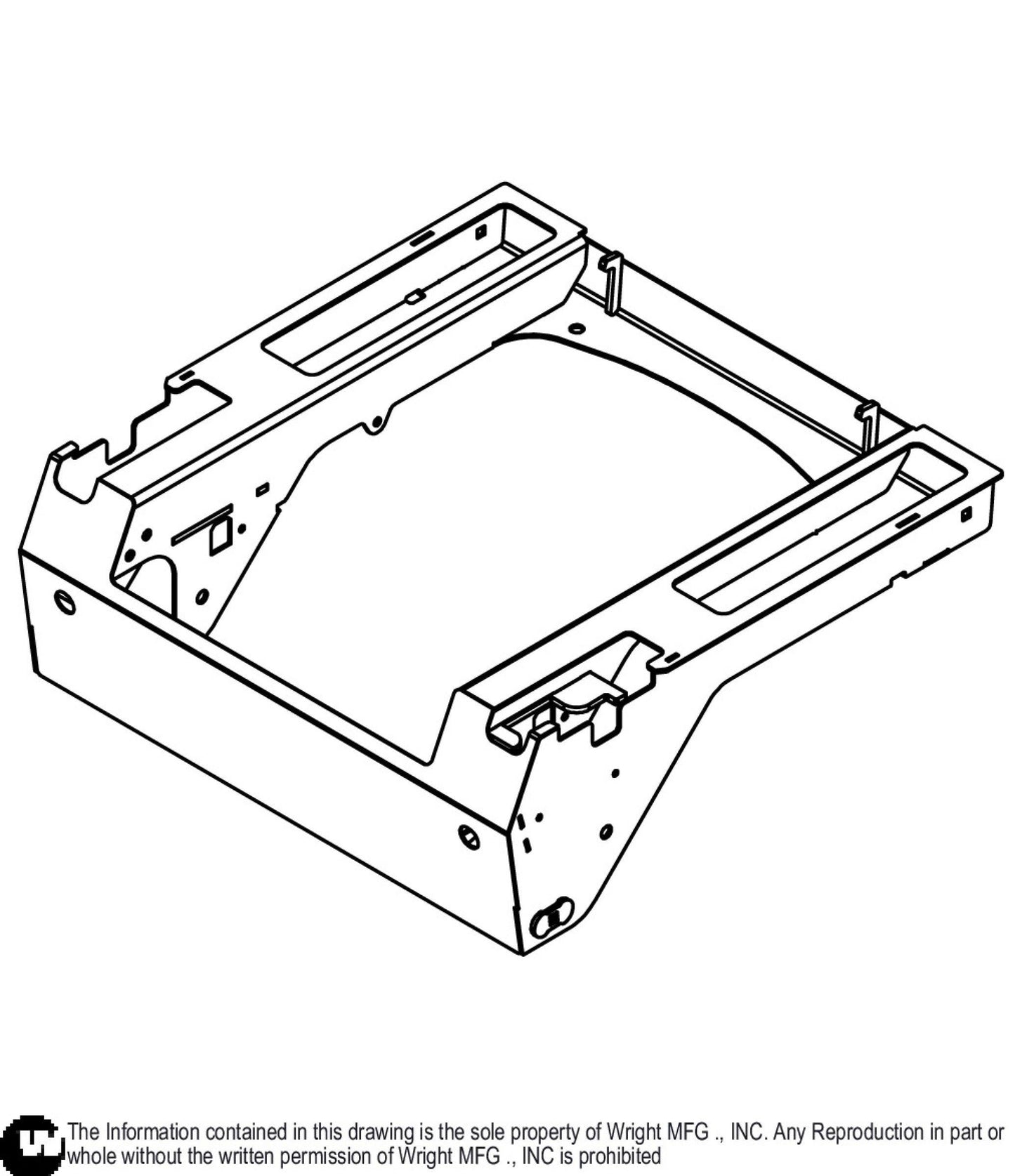 WZXL Seat Frame Weldment 93420278.
