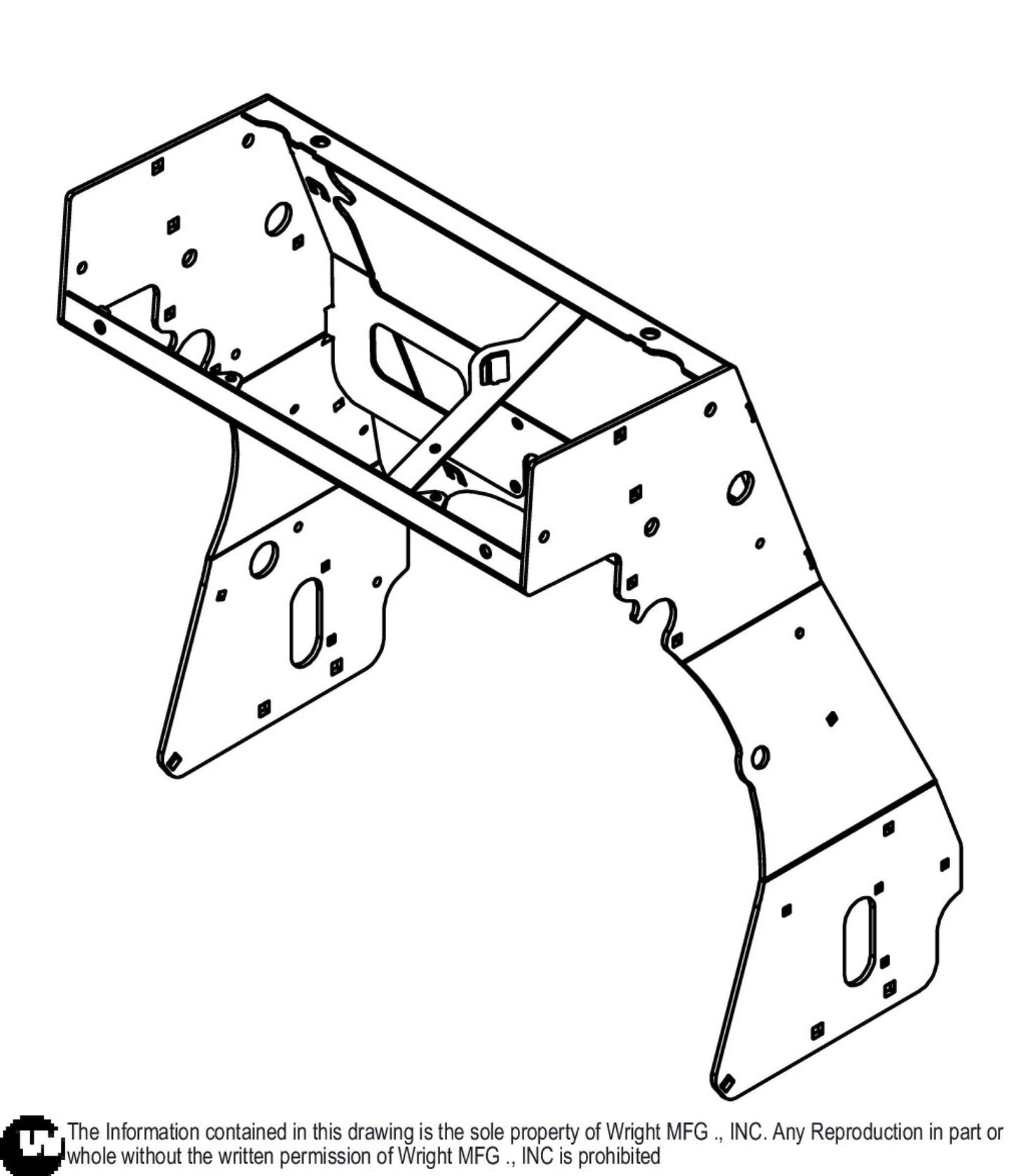 WSZK3 Console Weldment 93420326.