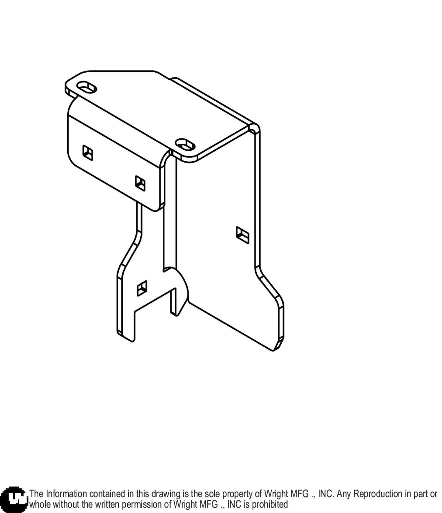 WSZK3 Bag And Bucket Frame Bracket 93420327.