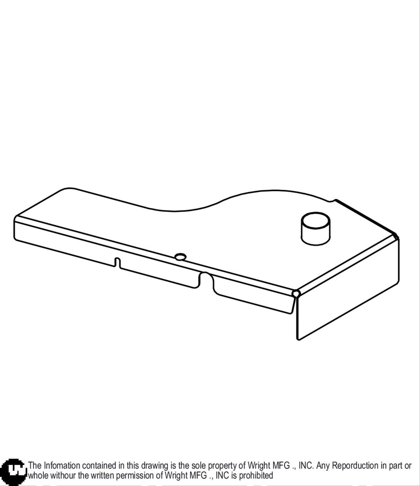 Left 52 Deck Cover 93440075.