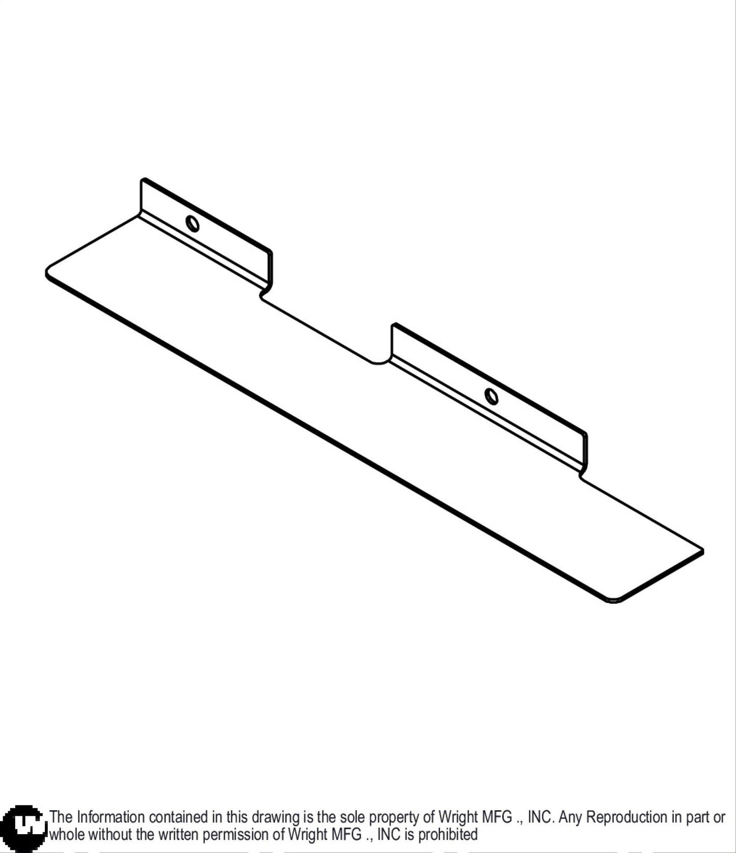 48 & 61" Sentar Third Deck Cover 93460043.