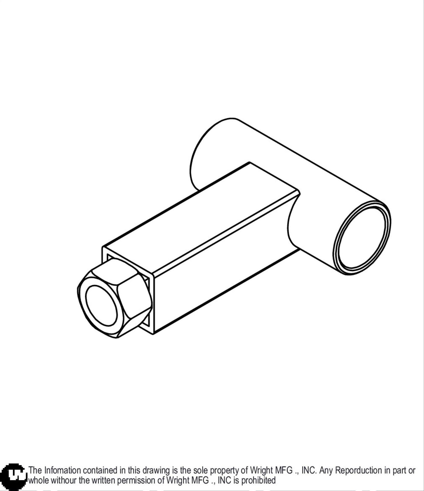 WSE III Control Arm Weldment 93460058.