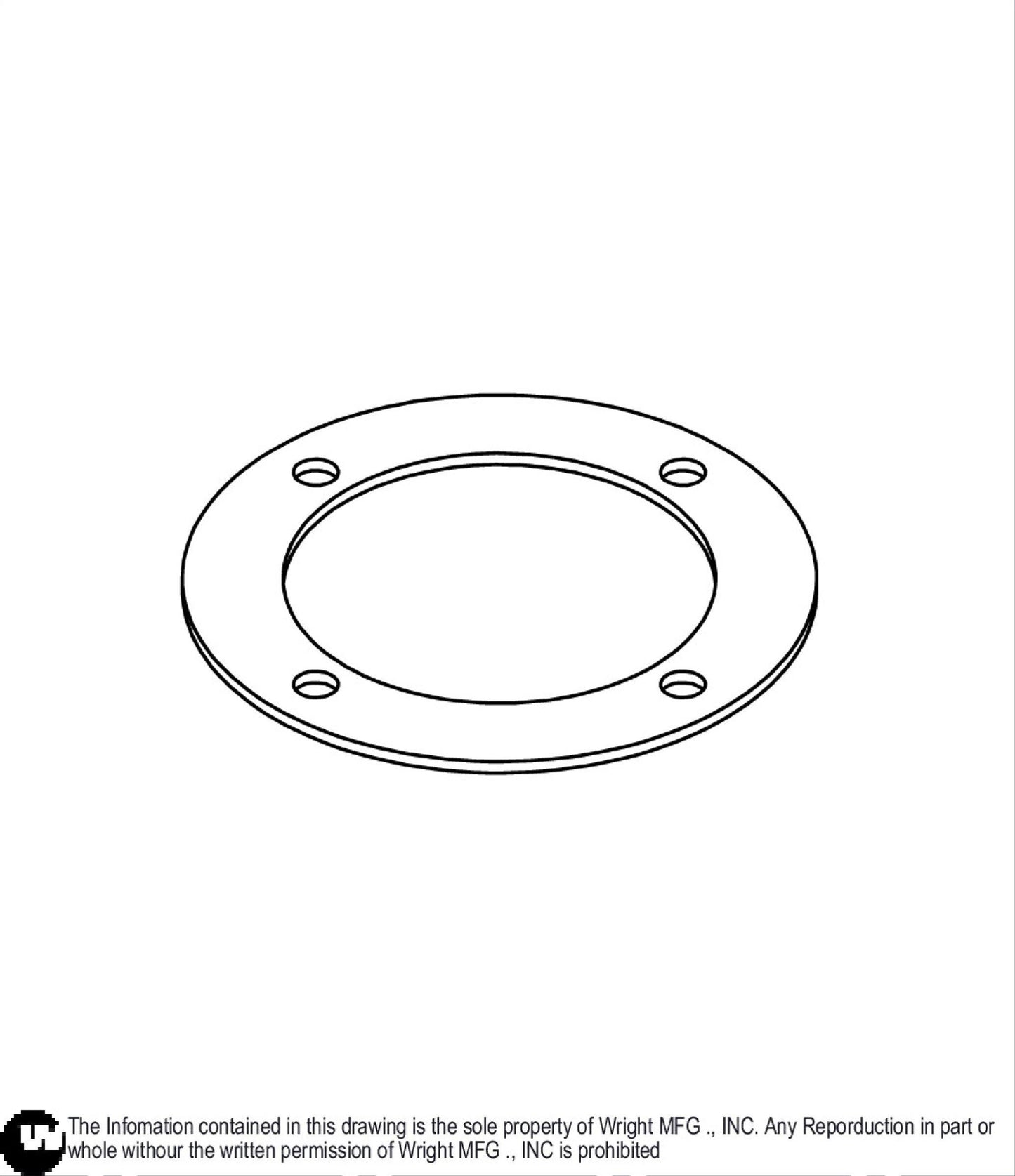 11 GA Spindle Spacer 93460118.