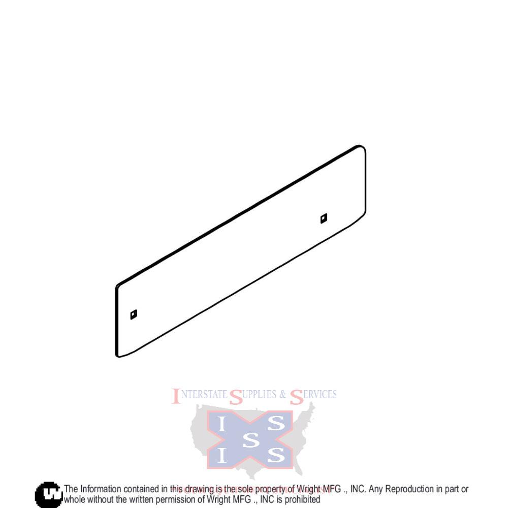 Wright Aero-Core Mulch Block Off Plate 93460129.