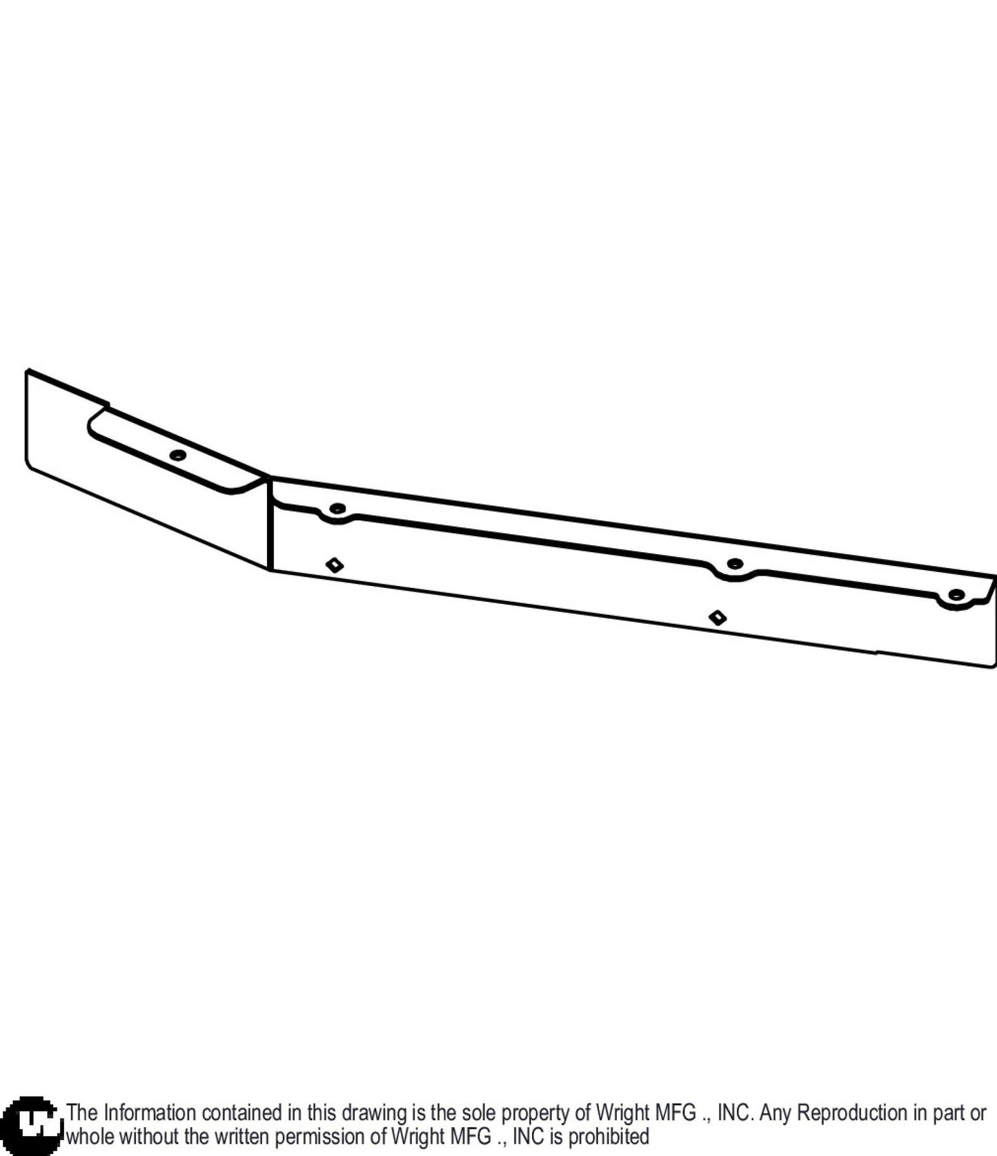 32 WSB Internal Bent Baffle 93460228.