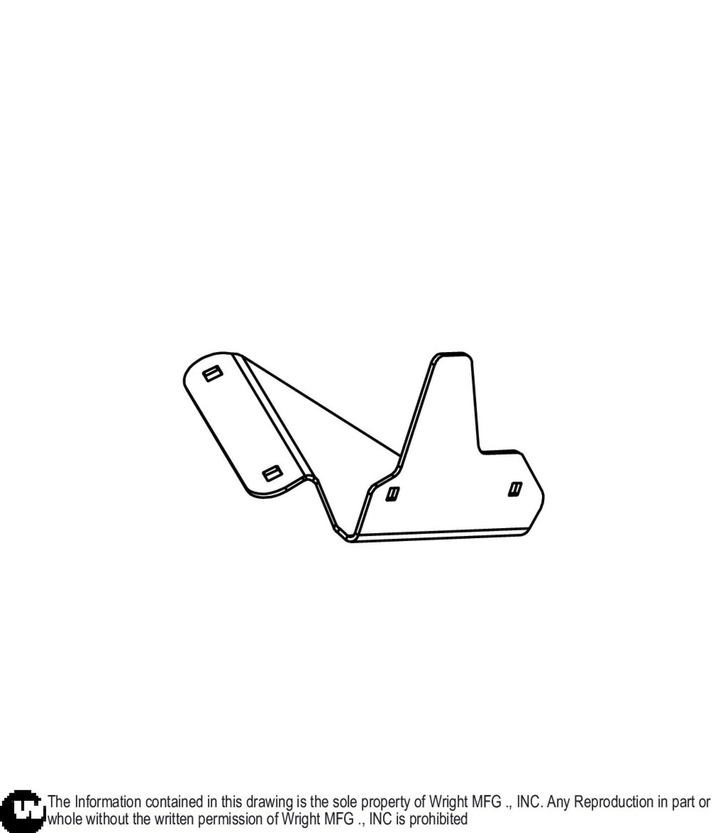 Right WZXL Rear Guard Flange 93470046.