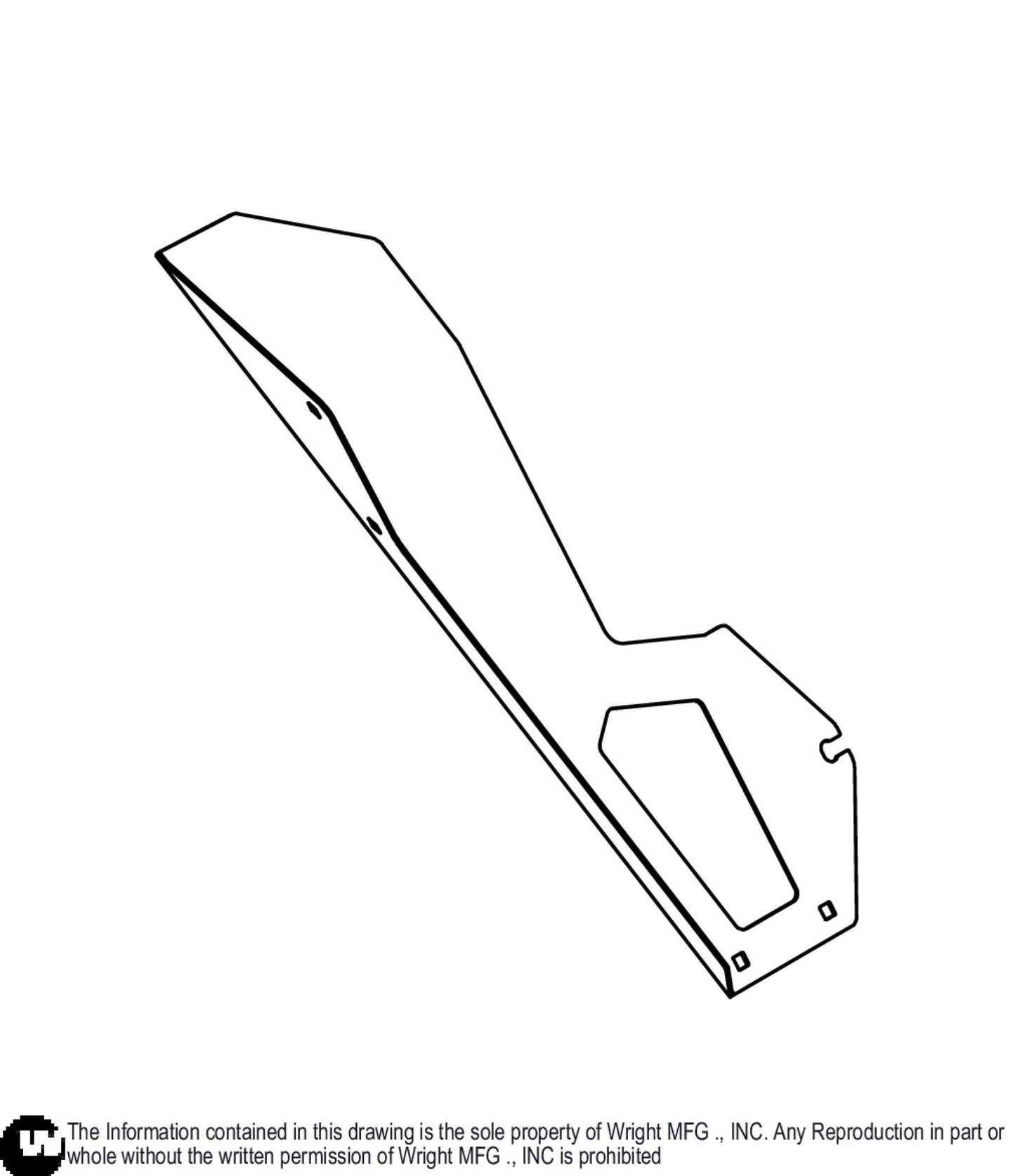 Left WZXL Rear Guard Side Panel 93470047.