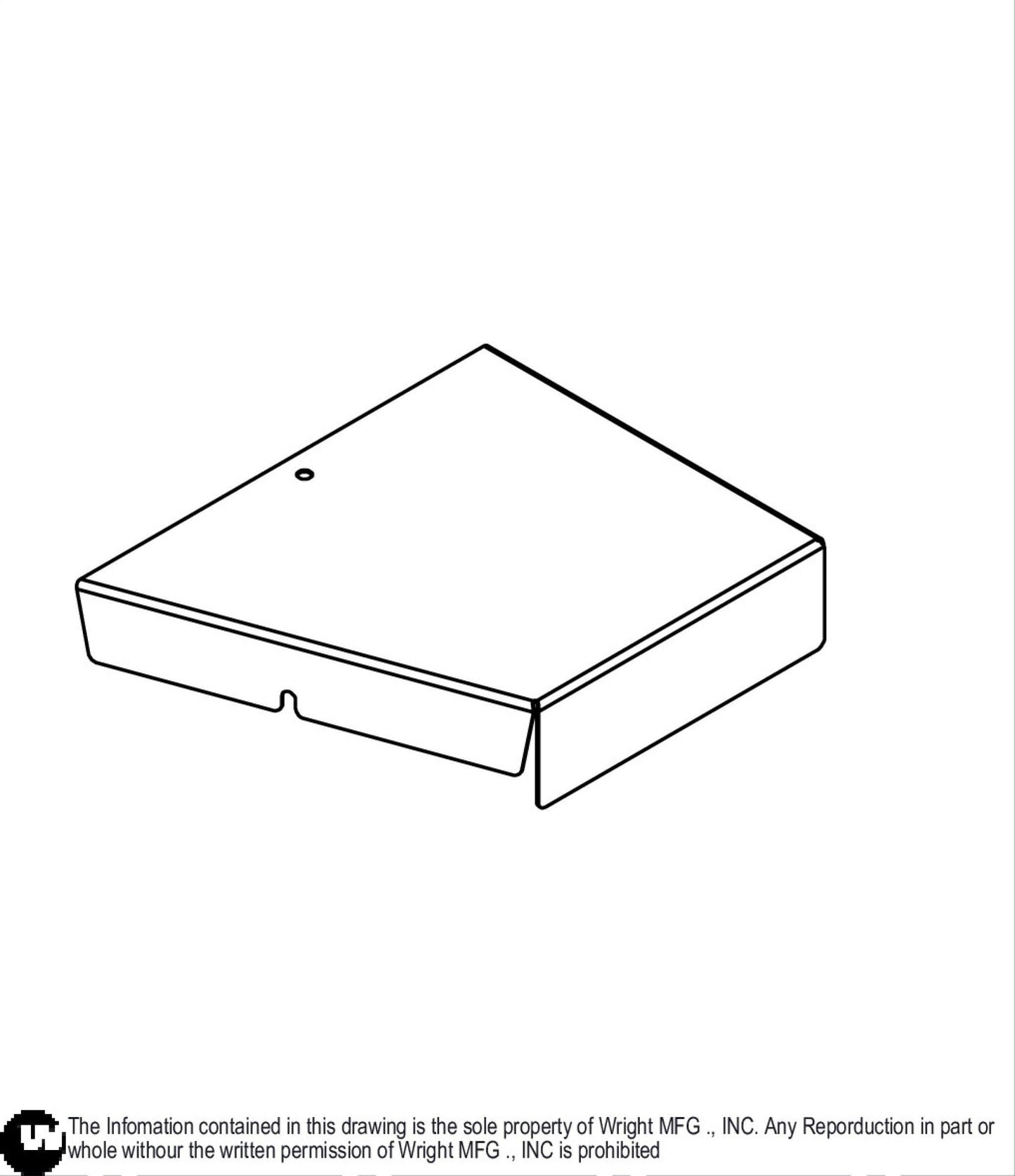 Left Aero 48-52 WV2 Deck Cover 93490024.