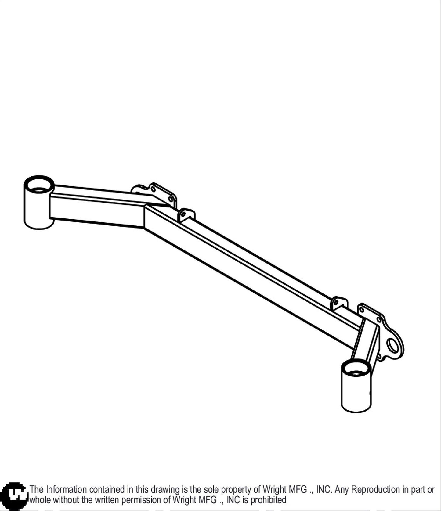 All WZTO/WZ Caster Frame Weldment 93490027.