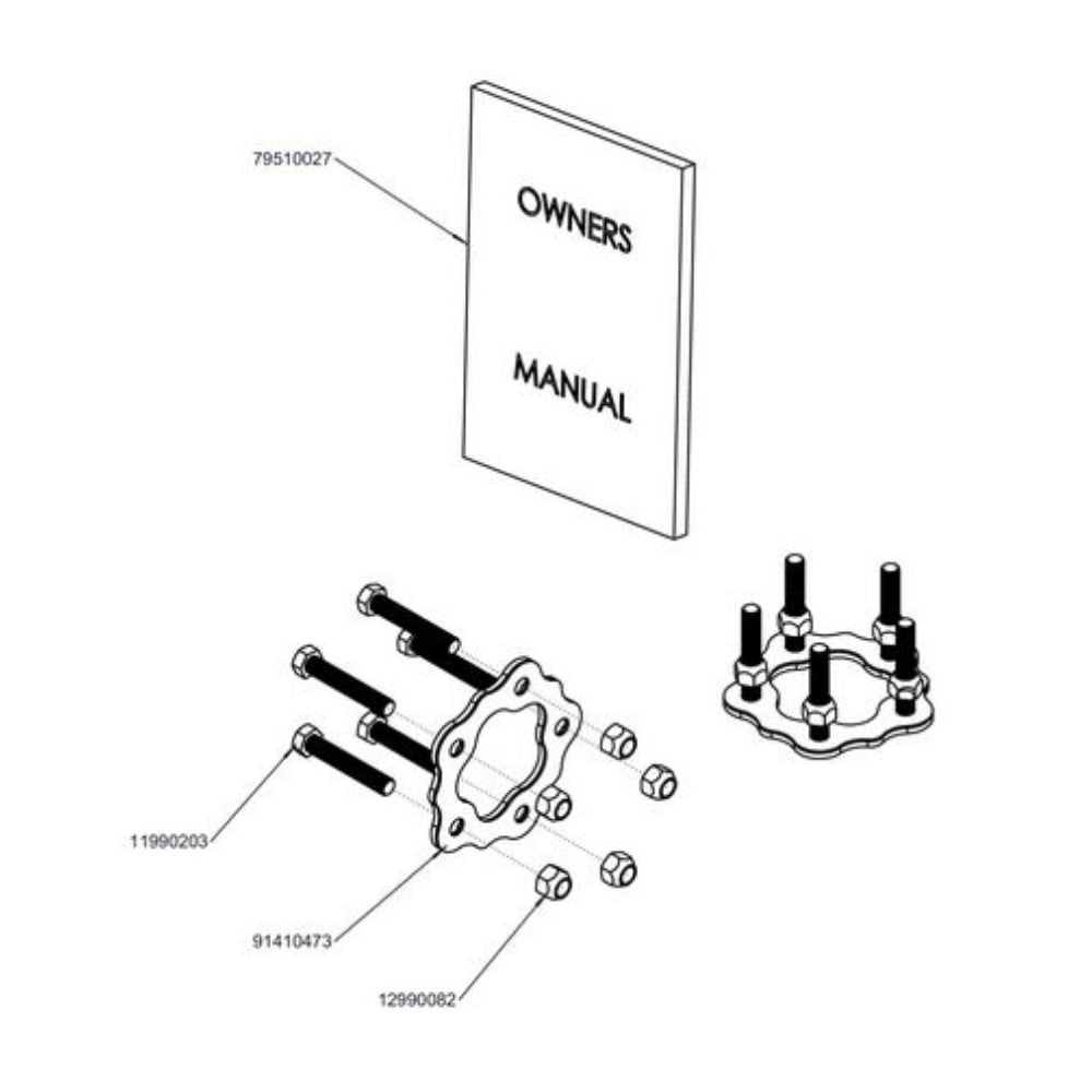 Wright ZK52 Add On Tweel Flip Kit 95410052