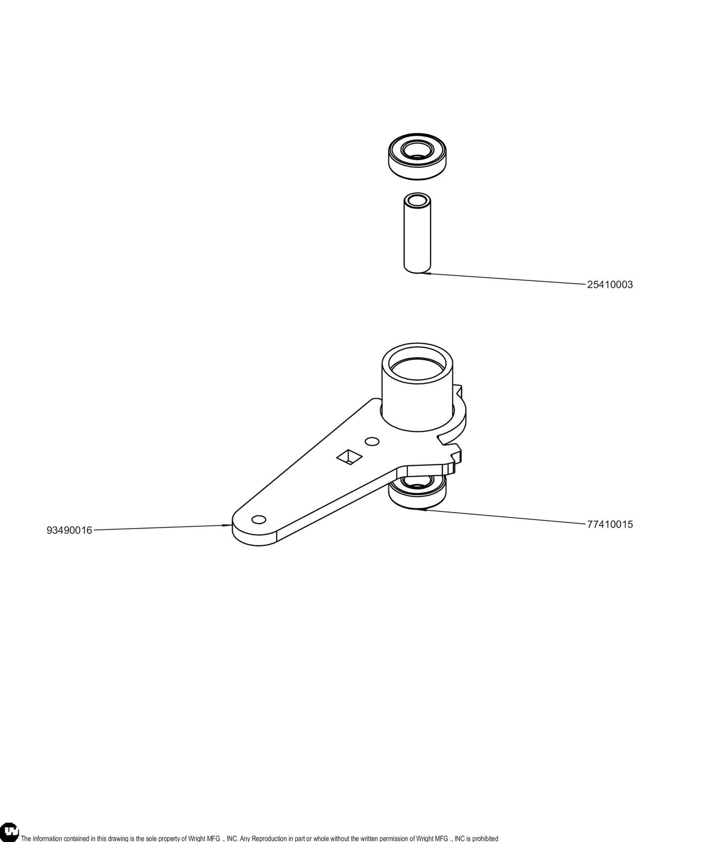 Low Tension STX EP Idler Arm Kit 95490005.