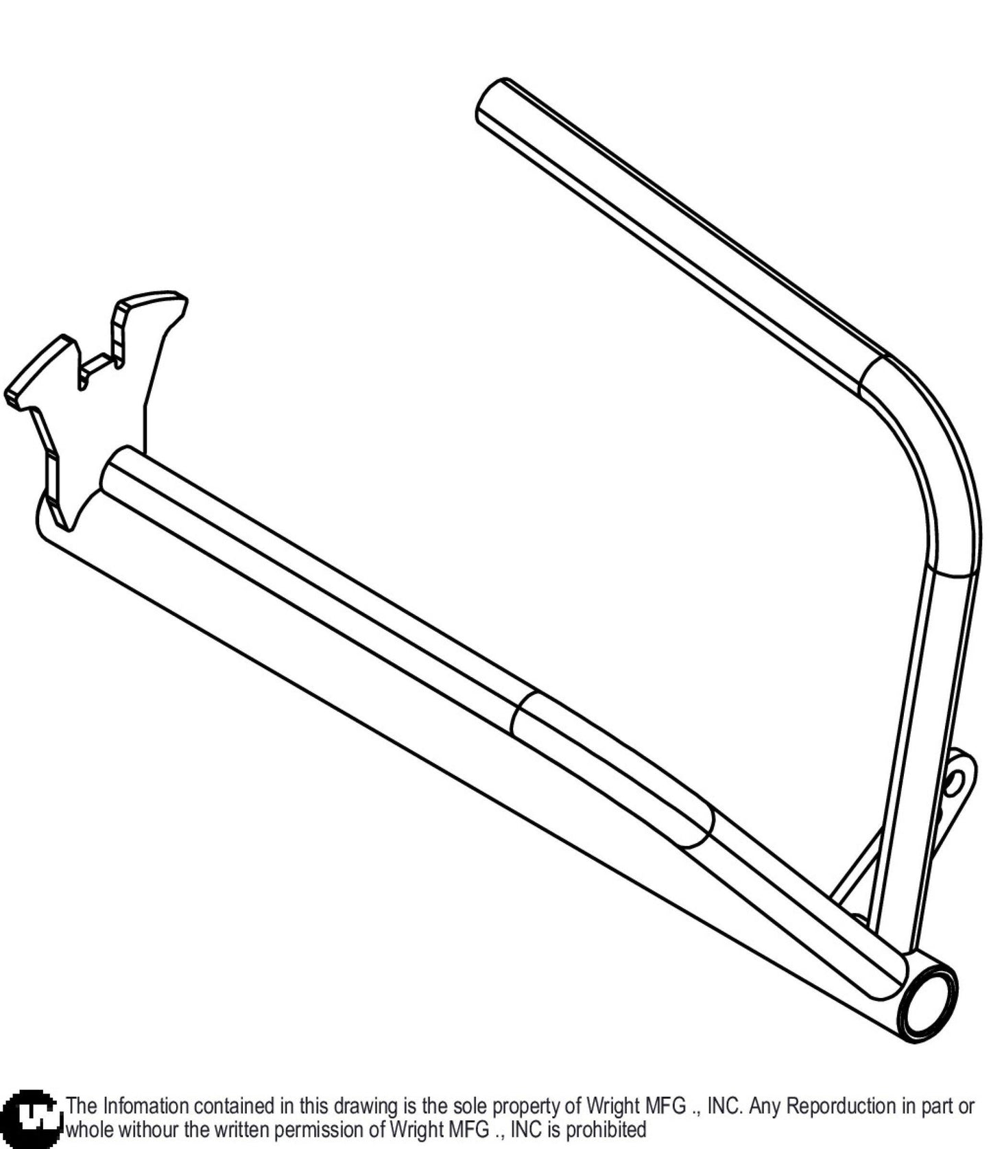 RH WSE III Control Lever Assembly 98420049.