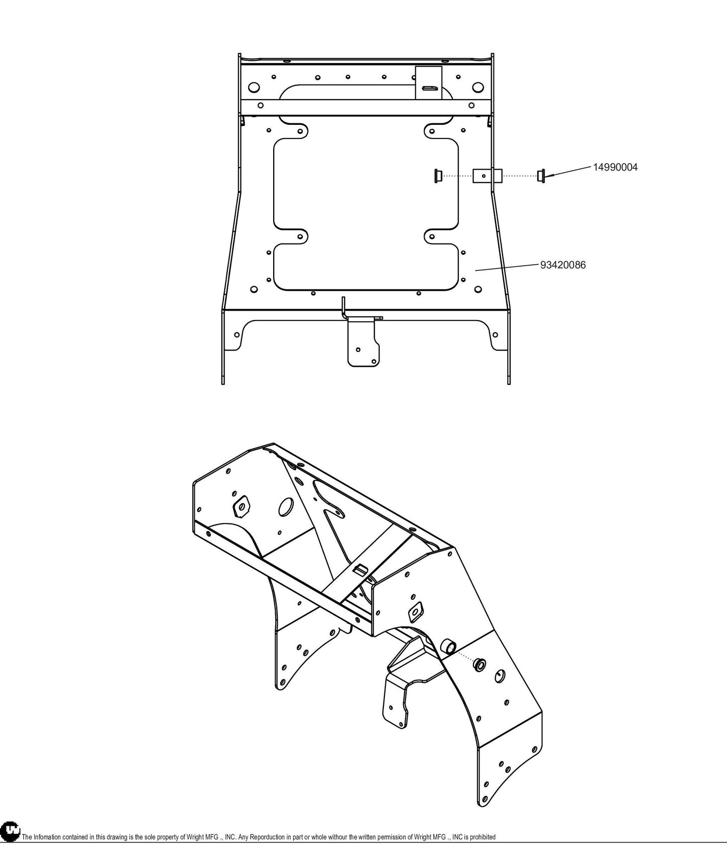 WS Upright Assembly 98420065.