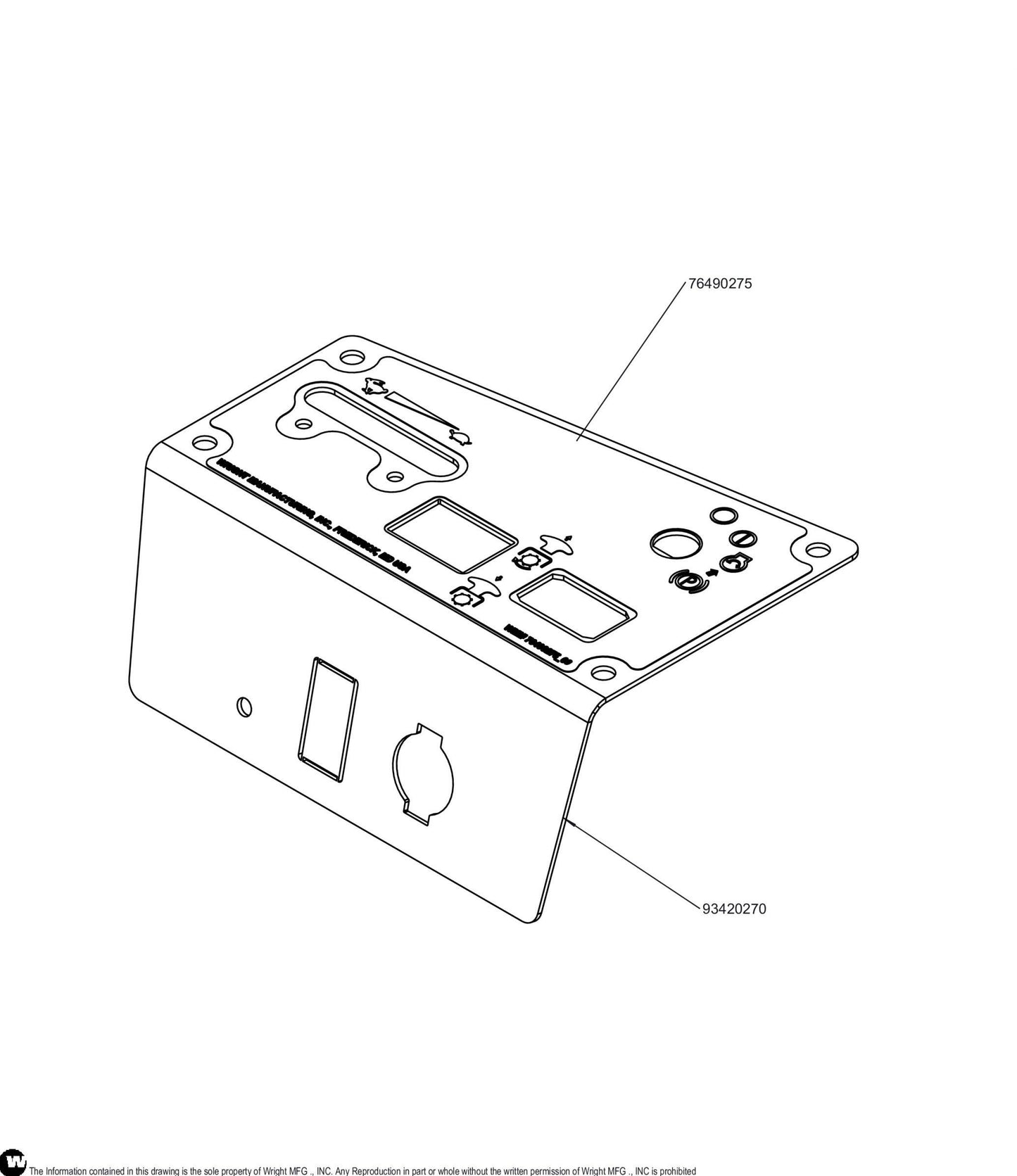 WZXT Dash Panel Service Assembly 98420184.