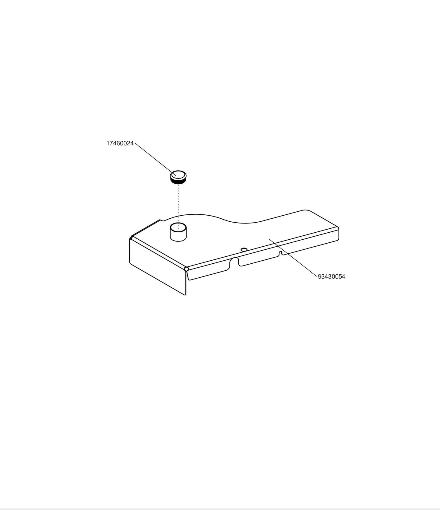 Right 48 Deck Cover Assembly 98430011.