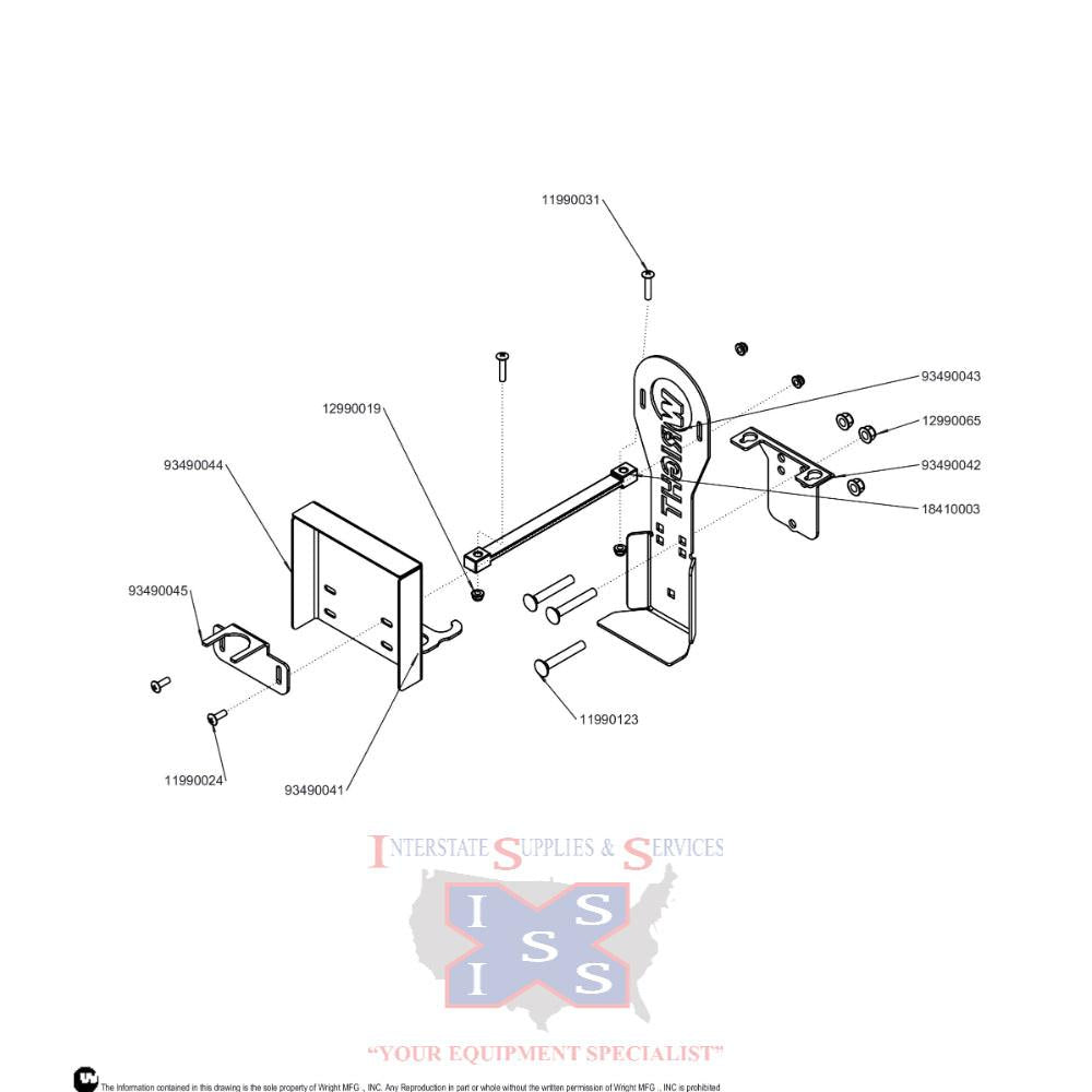 Wright Fire Protection Holster Kit 98490021.
