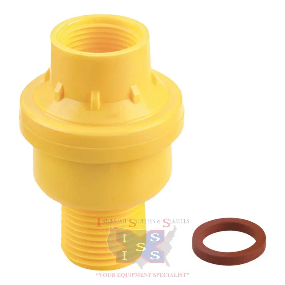 Echo Yellow CF valve 15 PSI 1.0 bar.