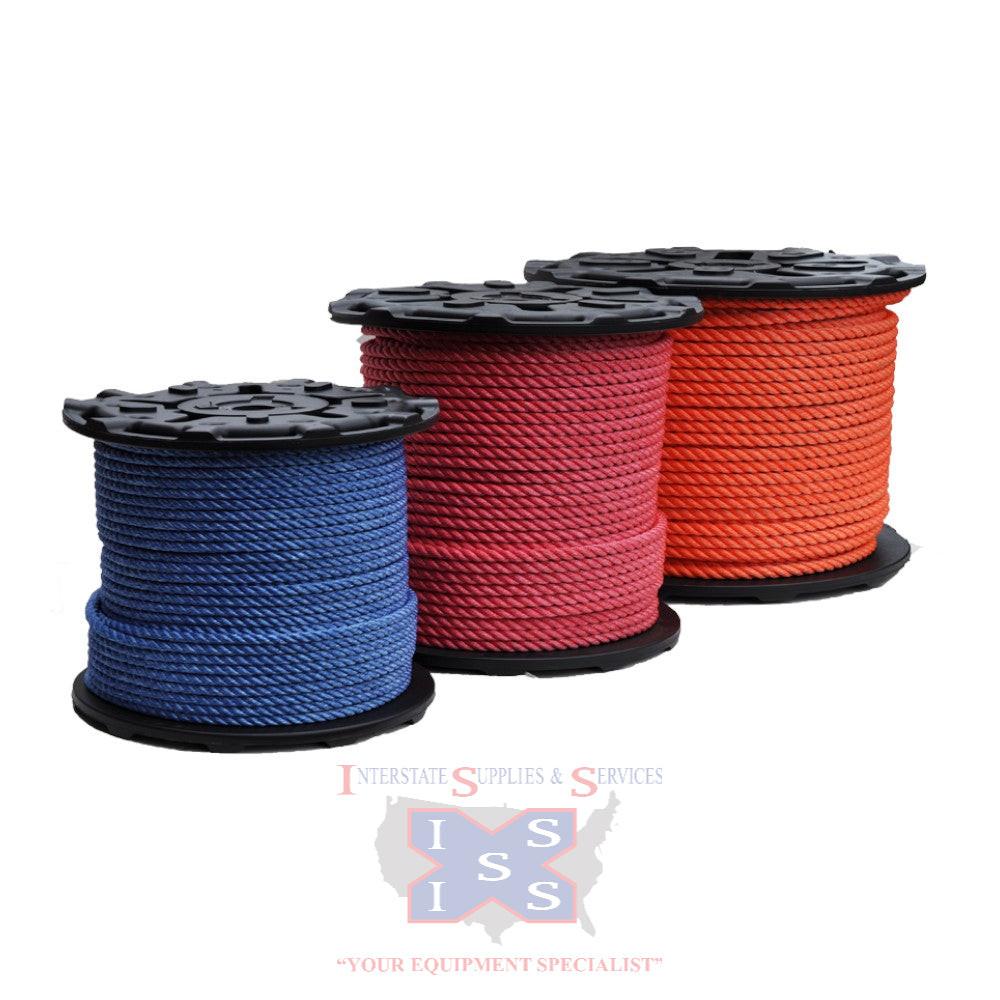 AllGear Husky 3-Strand Twisted Polyester Bull Rope 3/4" x 120".