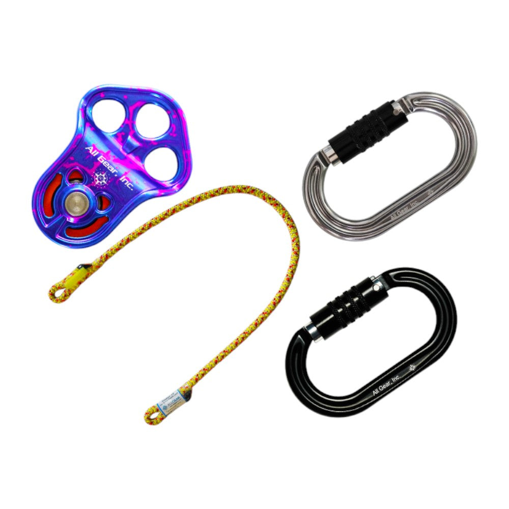 AllGear Hitch Climber Pulley System 10mm x 30" AGHCPS10