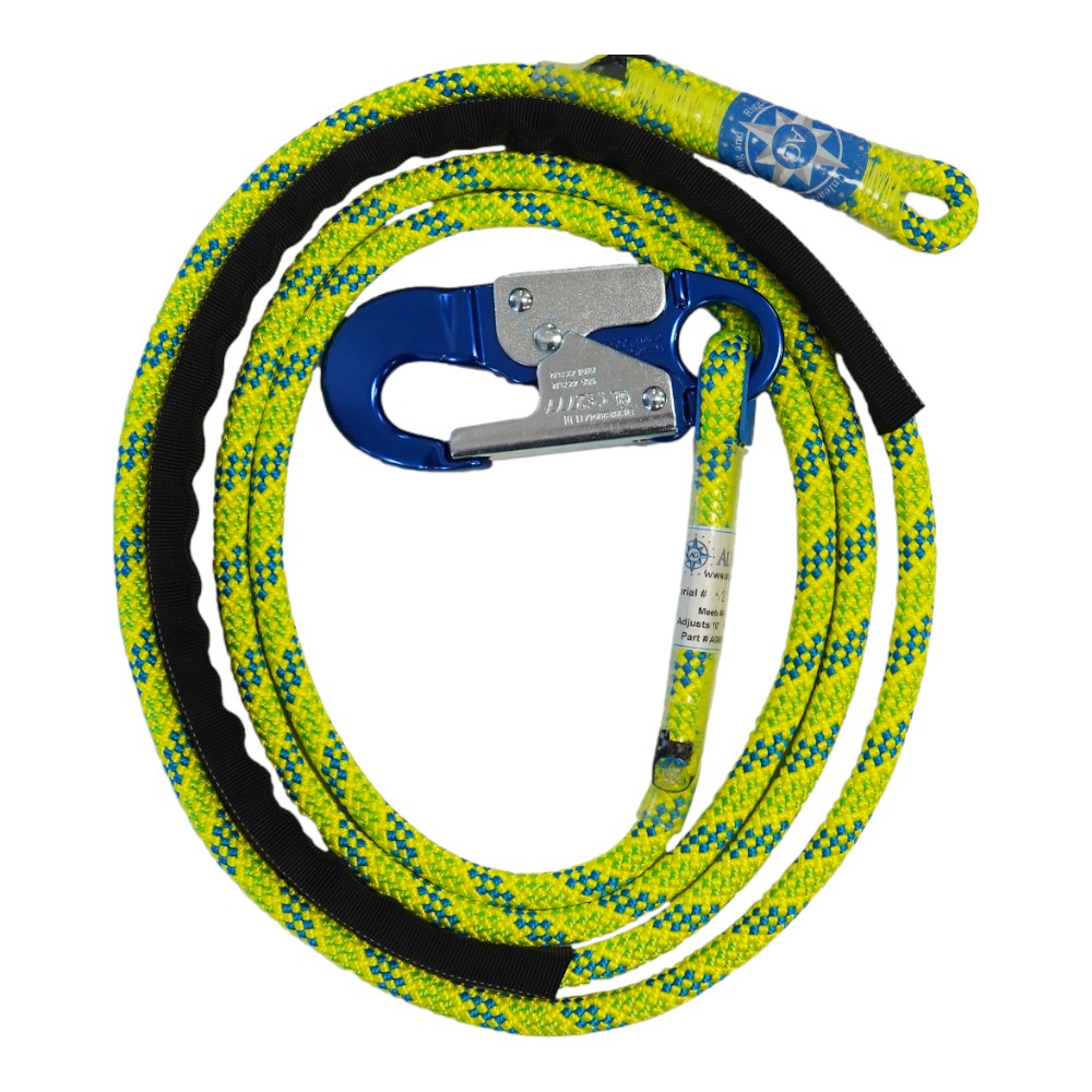 AllGear 32-Strand Safety Lanyard 7/16 x 20' AGKMC71620SHA