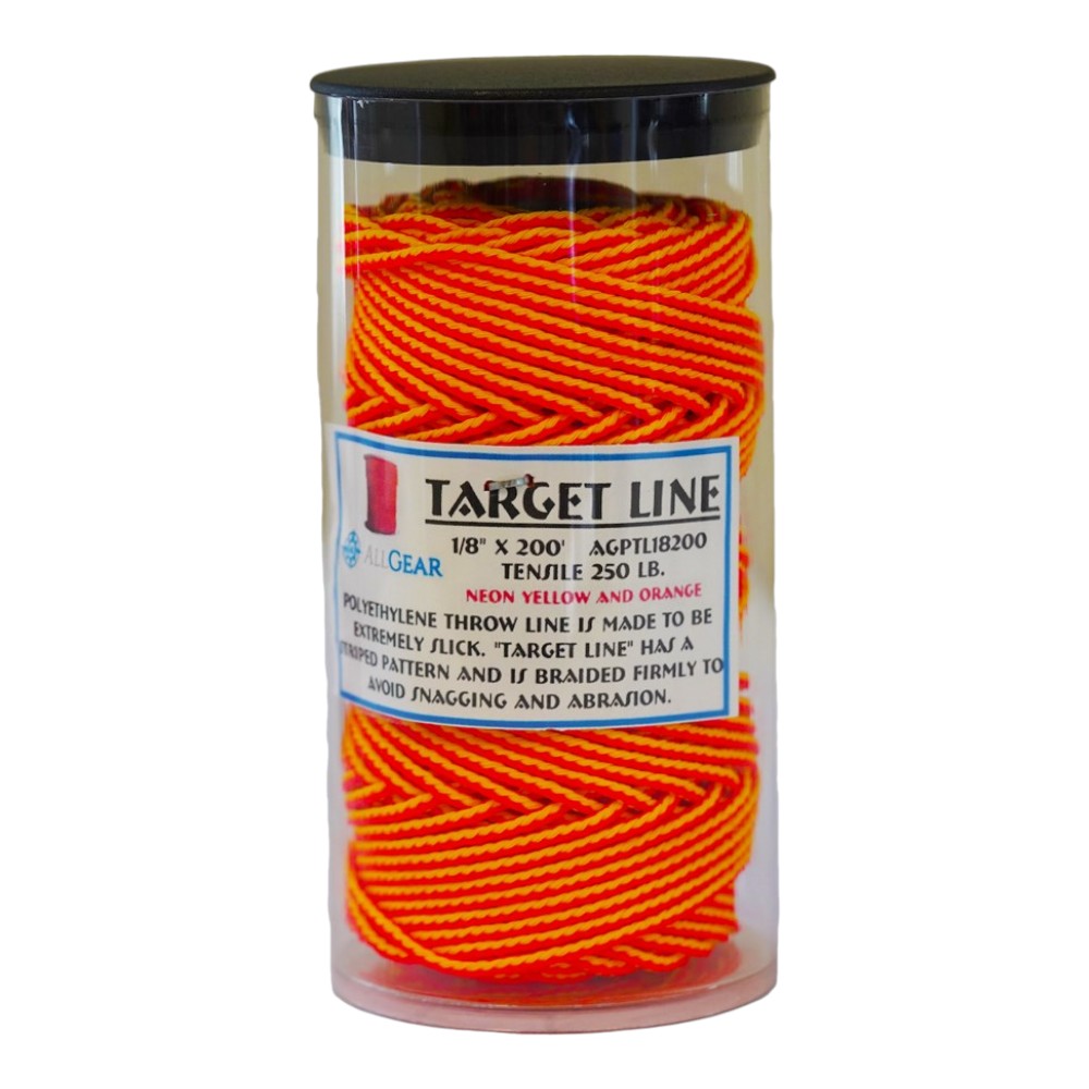 AllGear Throw Line 1/8" x 150' Target Line AGPTL18150