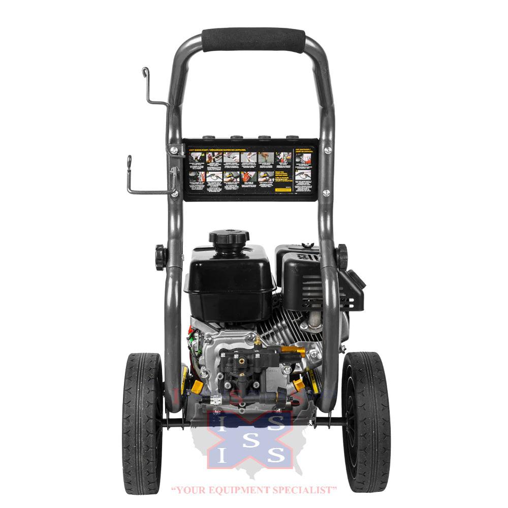 BE Equipment 212CC, 3200PSI 2.5GPM Gas Pressure Washer