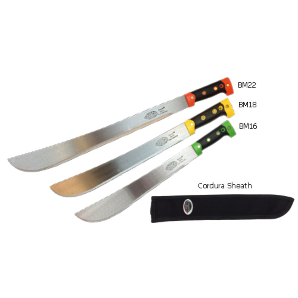 Barnel USA 16" (40CM) Forest / Bush Machete w/ Sheath