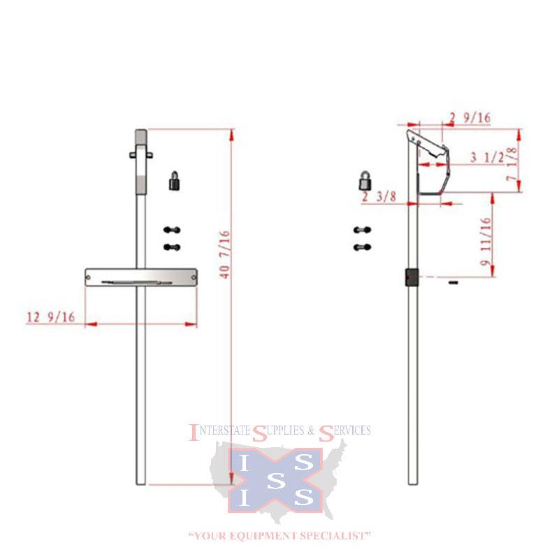 Backpack Blower Rack (BR2000N) Equipment Guard.