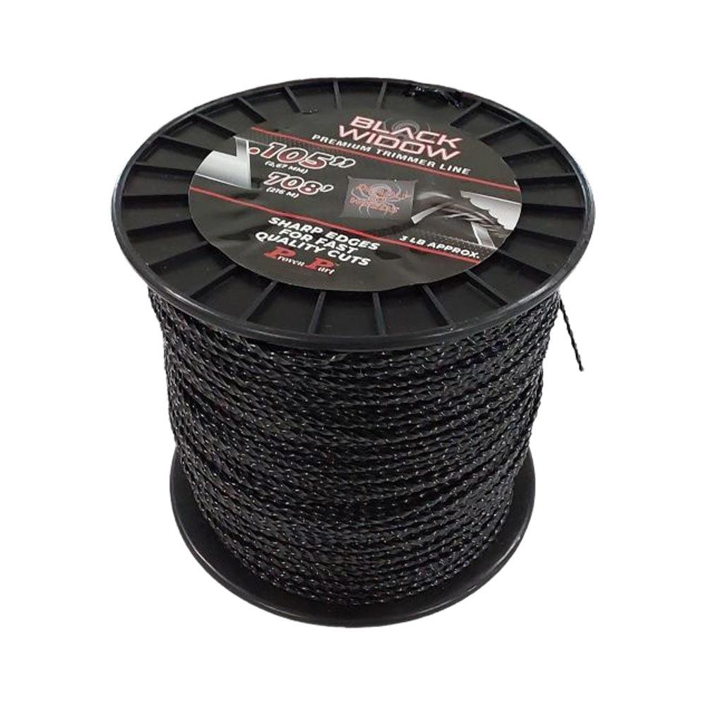 Round Trimmer Line Delivers Extra Sharp Edges .105 3Lb.