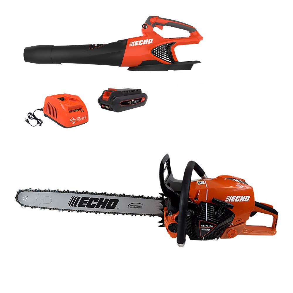 Echo CS7310P-32 Rear-Handle Chainsaw + FREE Leaf Blower Kit