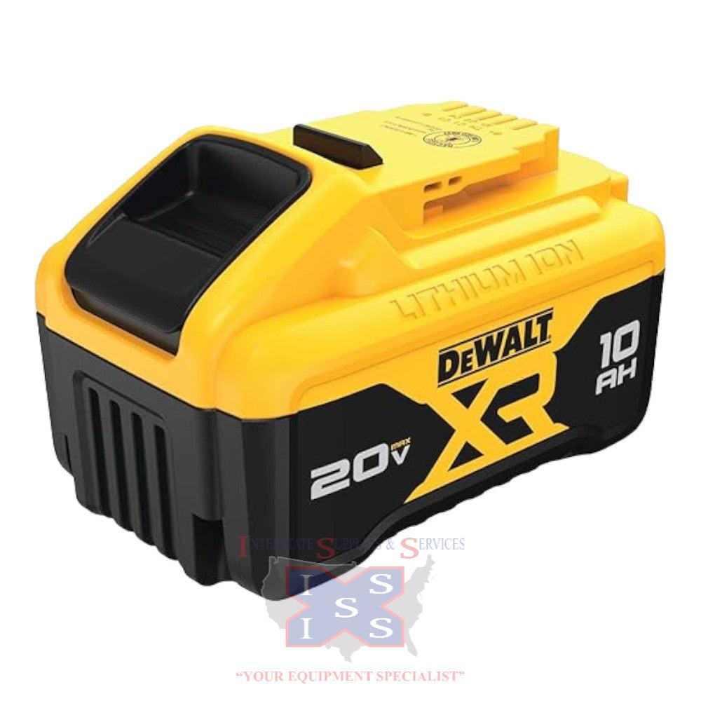 DeWalt 20V MAX XR 10Ah Lithium Ion Battery.