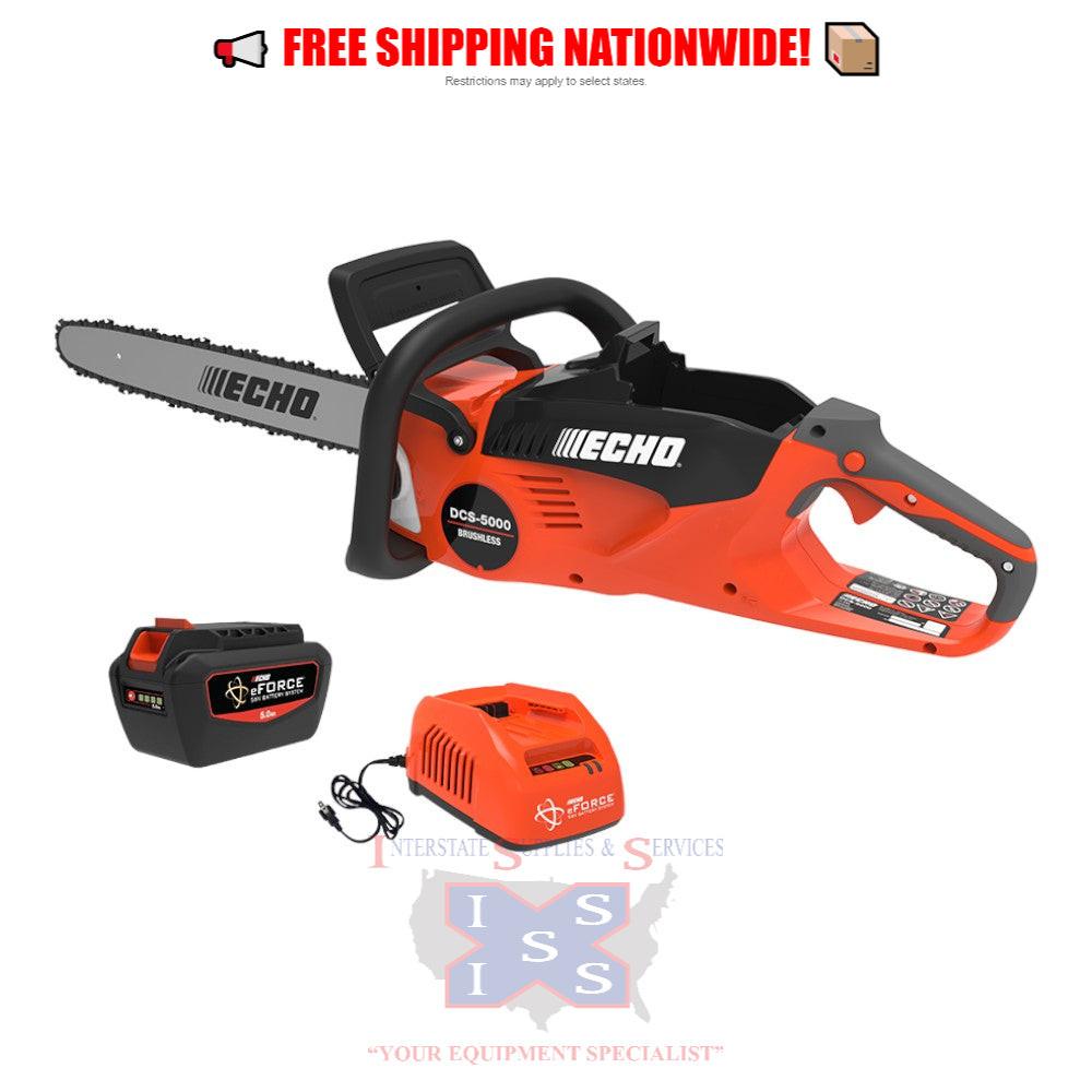 Echo Eforce 56V 18" Battery Powered Rear-Handle Chainsaw Kit