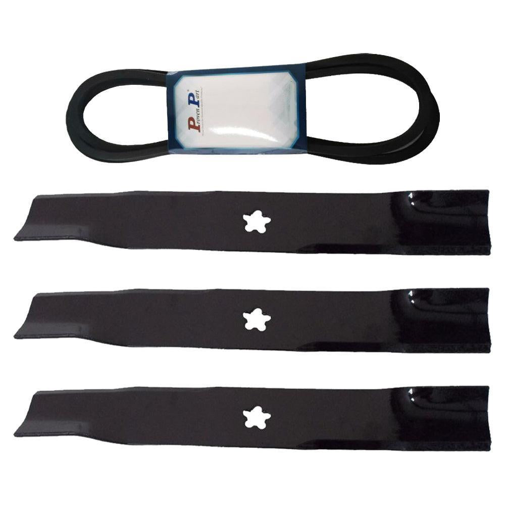 Deck Blade Belt Kit Combo For Husqvarna 2348LS 2748GLS GTH2448T GTH264T Mowers