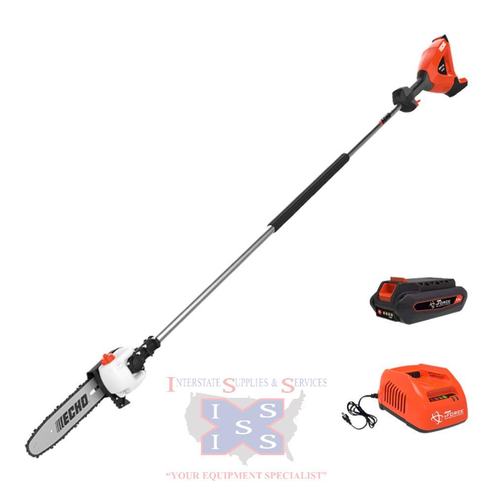 Echo Eforce 56V Battery Powered Fixed Shaft Power Pruner Kit.