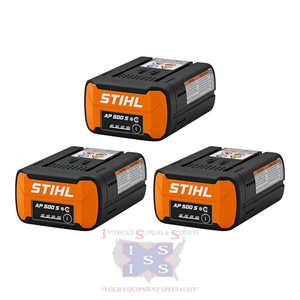 2-Pack AP 500 S Battery with FREE Extra 3rd Battery.