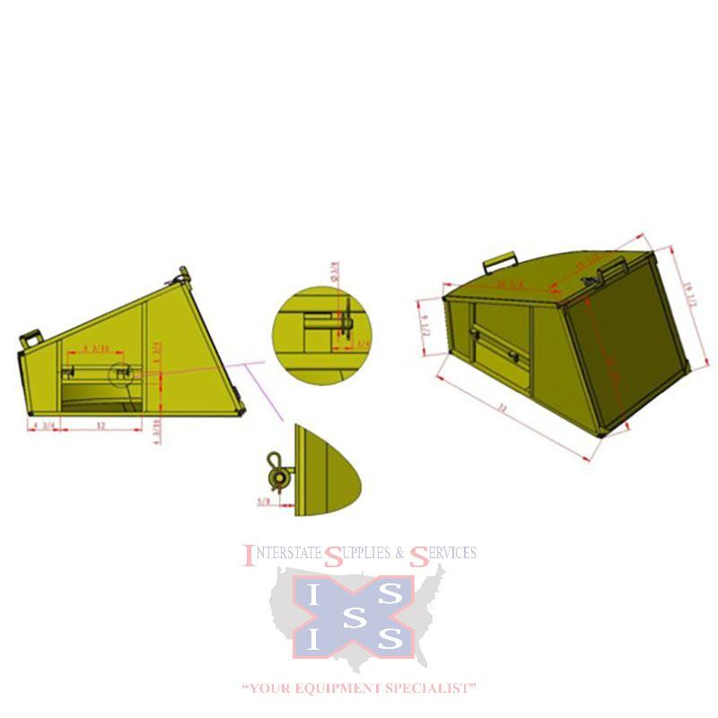 Steel Grass Catcher (Non-SC Models) (GC2000) Bradley.