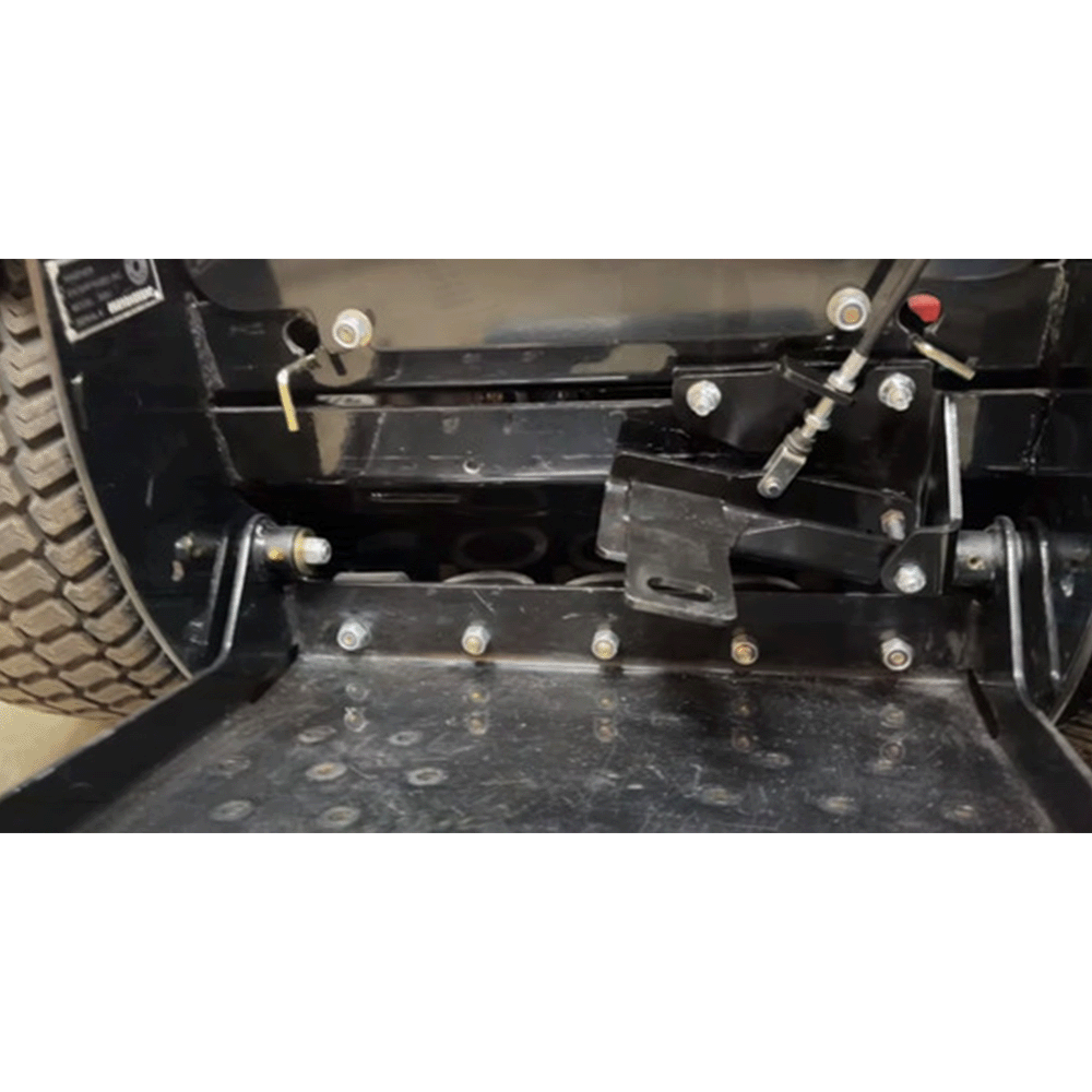 Operator Controlled Discharge Chute (36SC) Foot Pedal Control
