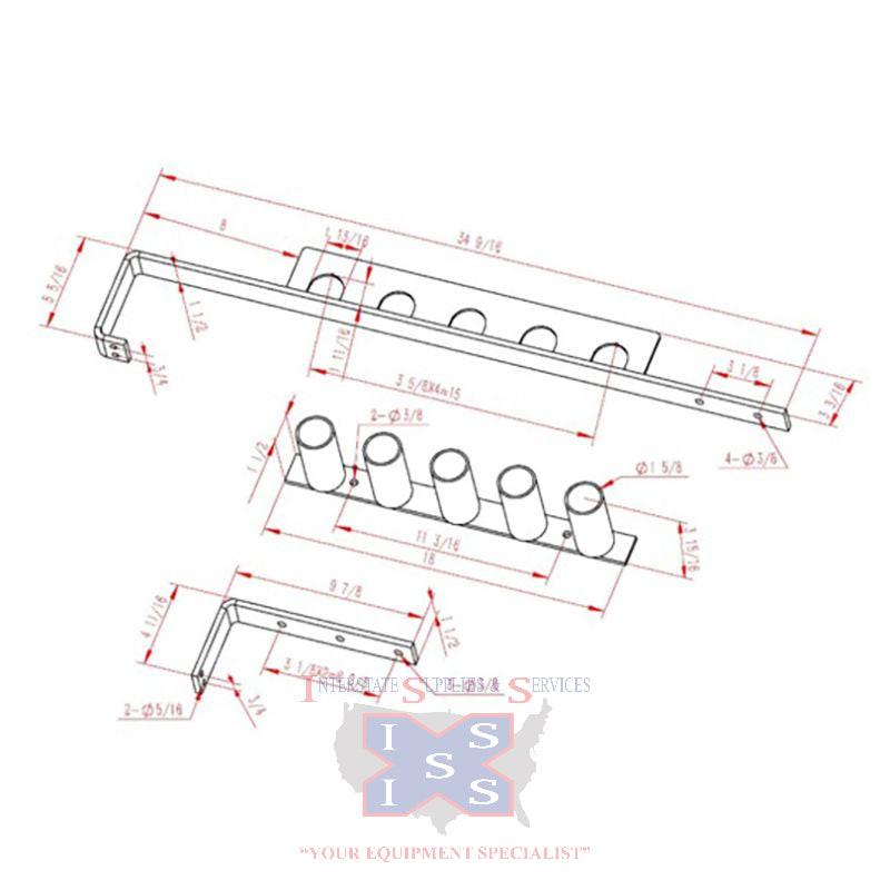 Hand Tool Rack | Accessory For TG2000 Equipment Guard.