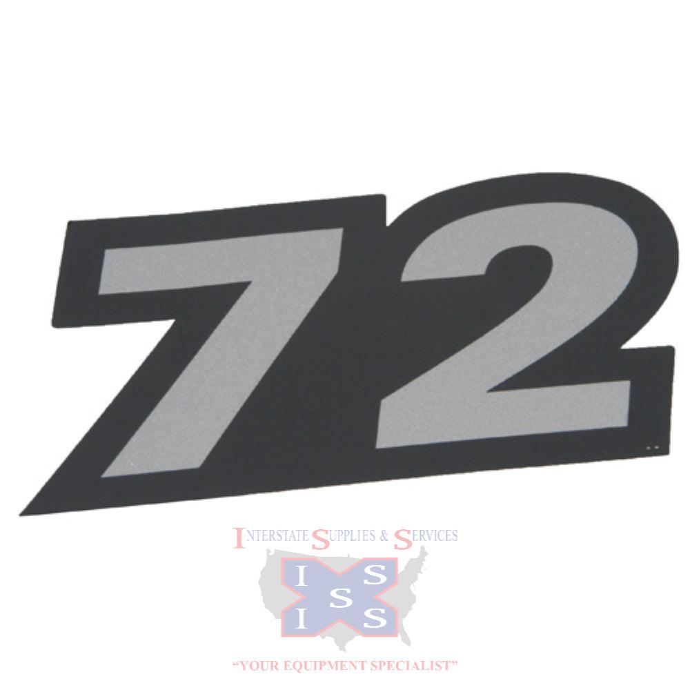 Hustler Turf Decal 72 Deck Id 786285