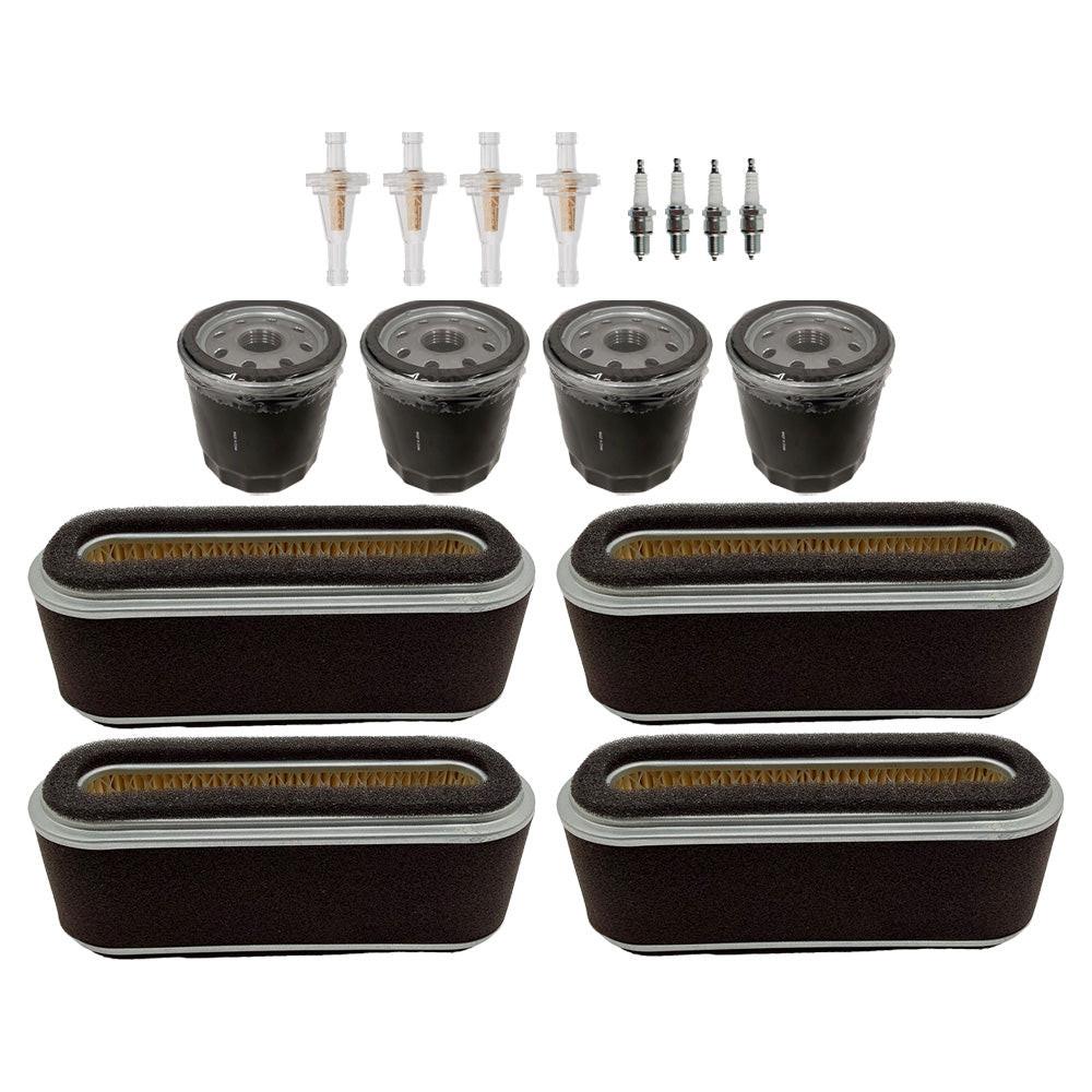 4PK Tune Up Maintenance Kit For John Deere 130 RX73 RX75 SX75 Fits AM101191