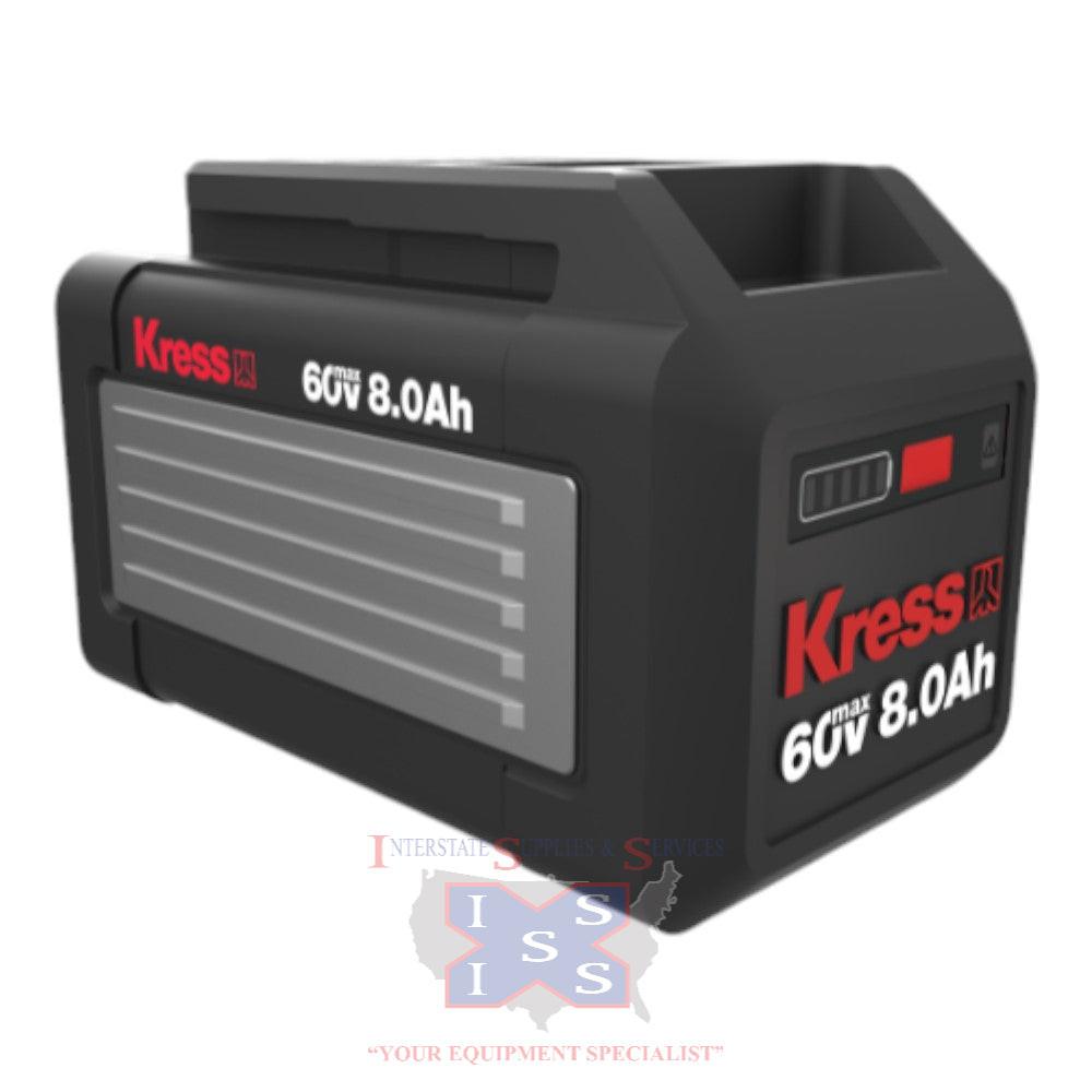 Kress 60V 8.0Ah Lithium-Ion Battery.