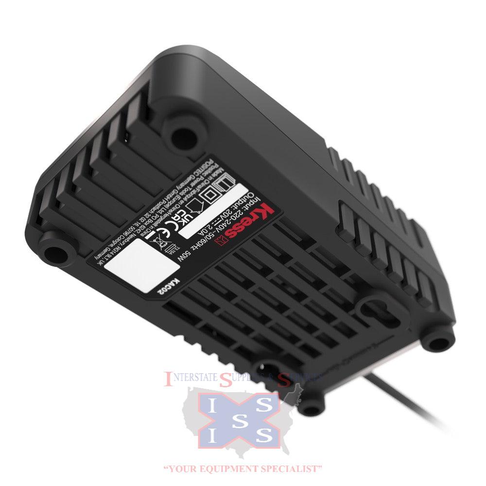 Kress 2A Battery Charger (Single Port).