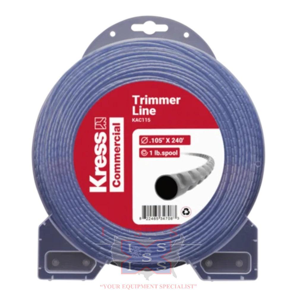 Kress 72m/240' length, 2.7mm/.105" diameter trimmer line.