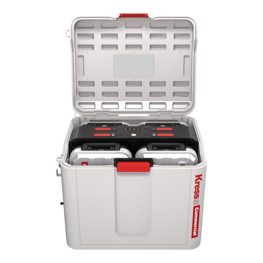 Kress Commercial 4-Port Cascade Charging Case