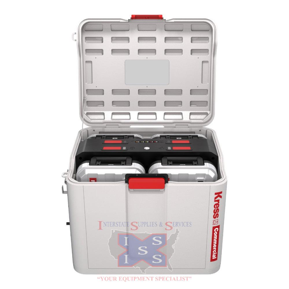 Kress Commercial 4-Port Cascade Charging Case.