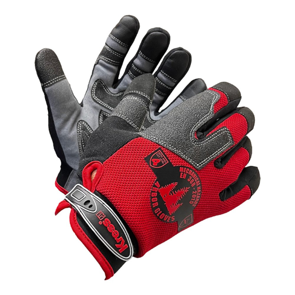 Kress Work Gloves - Arborist Cut Level 4 Climbing Glove - X-LARGE