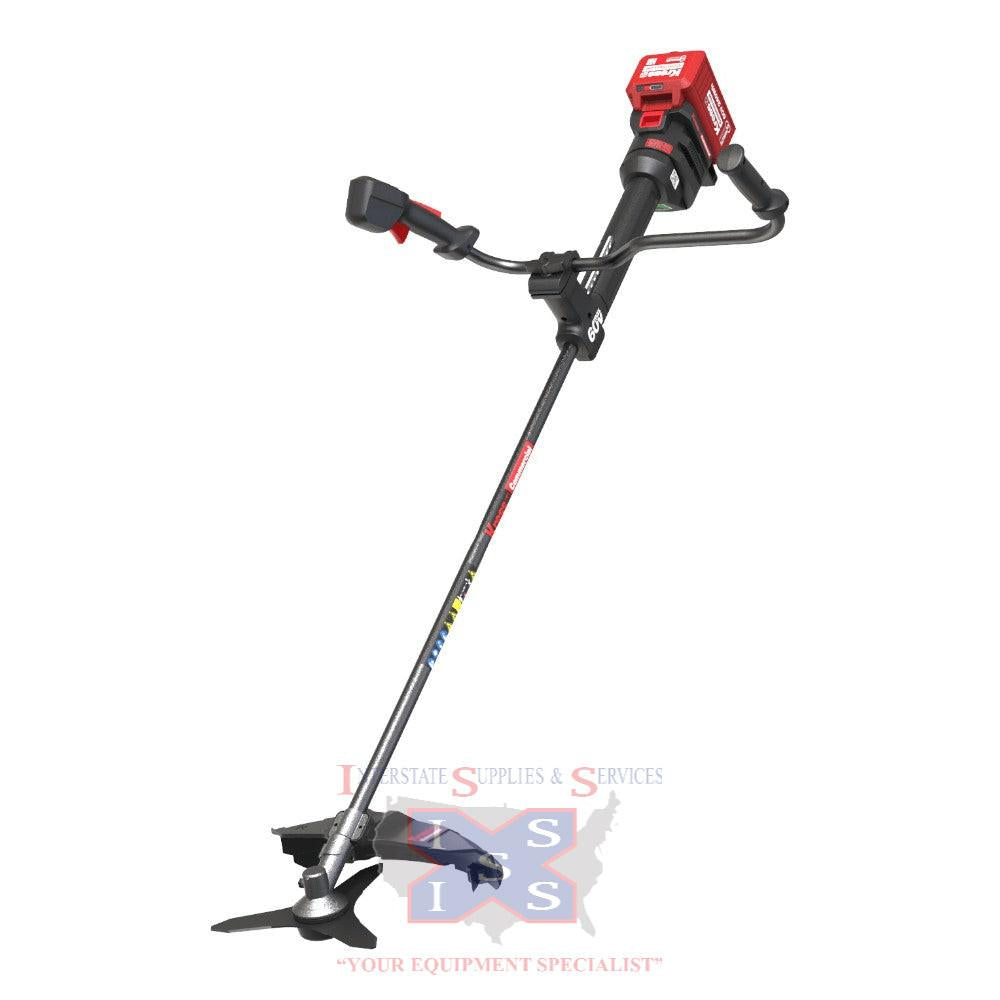 Kress Commercial 60V Brush Cutter with 3-Tooth Blade Included (Tool Only).
